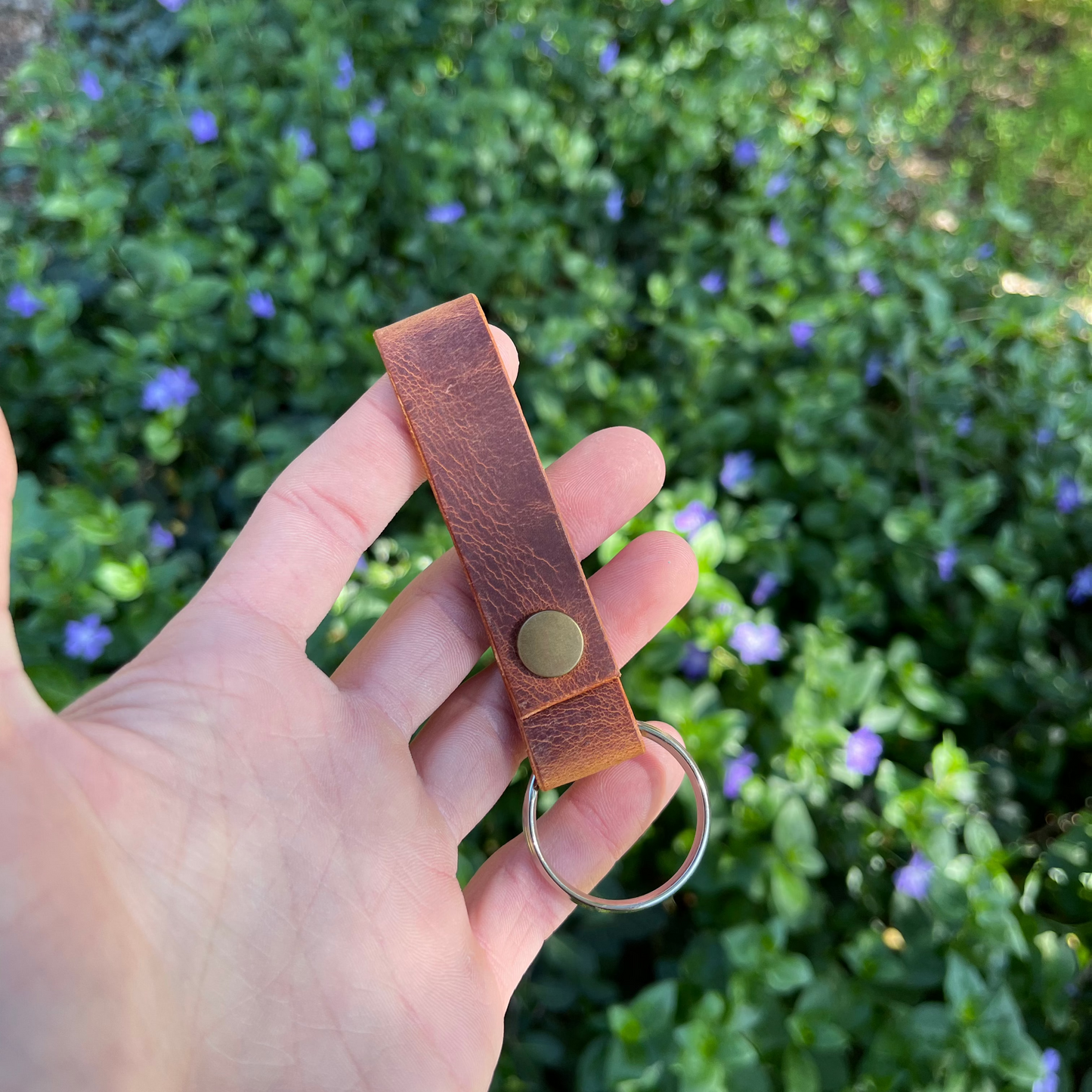 Leather Keychain