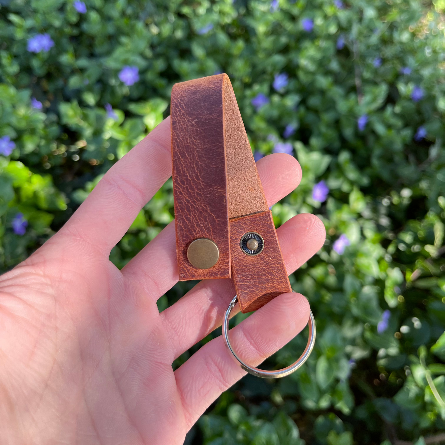 Leather Keychain